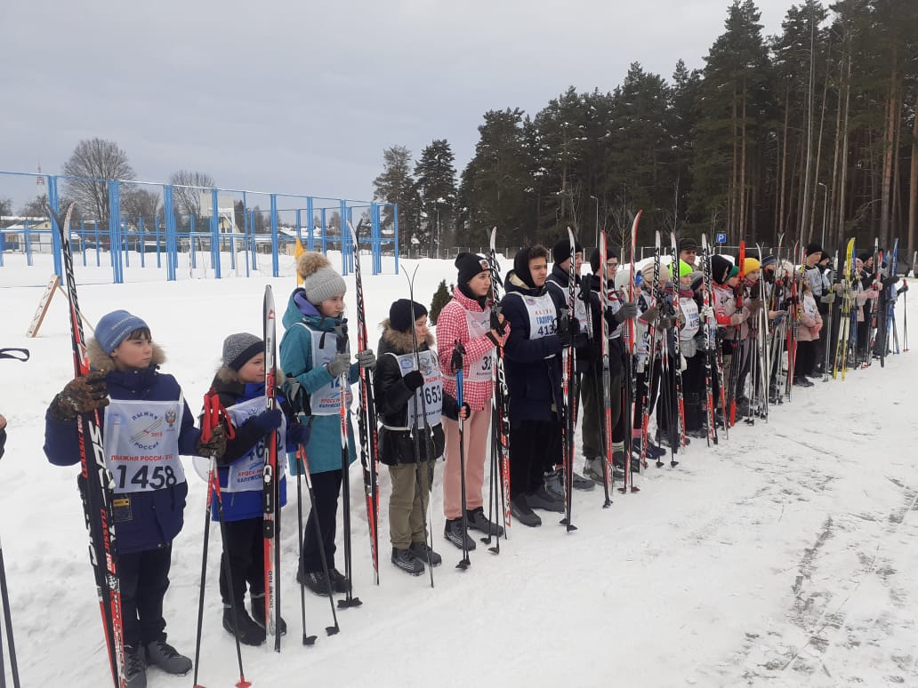 Калужская школьная лига лыжных  гонок.